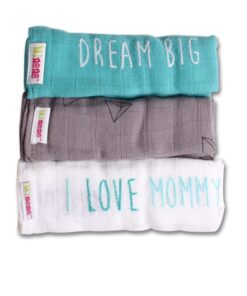 Alternative view of Minene Μουσελίνες Σετ 3τμχ - I Love Mummy