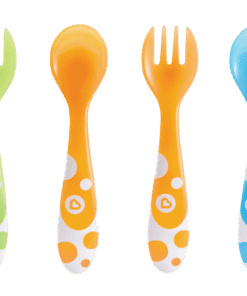 Munchkin 6 Multi-Coloured Forks and Spoons - Κουτάλια/Πιρούνια