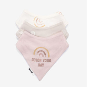 Alternative view of Minene Σετ 3 Σαλιάρες Μπαντάνα για Κορίτσια (Σχέδια)