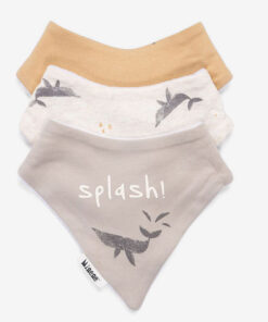 Alternative view of Minene Σετ 3 Σαλιάρες Μπαντάνα για Αγόρια (Σχέδια)