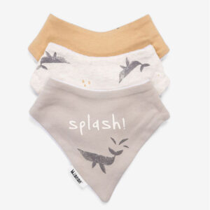 Alternative view of Minene Σετ 3 Σαλιάρες Μπαντάνα για Αγόρια (Σχέδια)