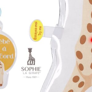 Σόφι καμηλοπάρδαλη Baby on Board σήμα με φωτάκια