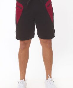 Βερμούδα φούτερ με οριζόντια φερμουάρ