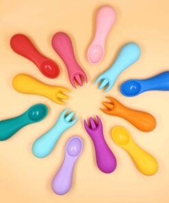 Πιρούνι + Κουτάλι Σιλικόνης