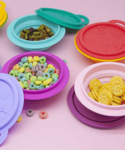 Μπολ Πτυσσόμενο βόλτας με καπάκι