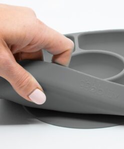 Πιάτο Σιλικόνης με Χωρίσματα και Βεντούζα