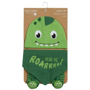 Σετ Νεογέννητου - Σκουφάκι/Σαλίαρα/Καλτσάκια