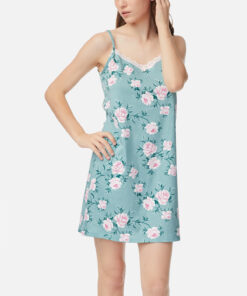 Αμάνικη Μπριτέλα Εμπριμέ Γυναικεία Νυχτικιά