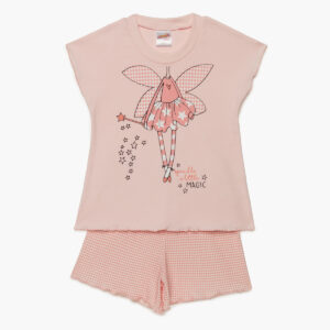 Βρεφική Πυτζάμα με Ζαπονέ Μανίκι