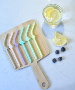 καλαμάκια σιλικόνης