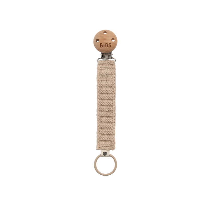 Pacifier Clip Knitted