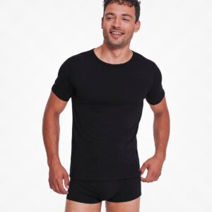 Στρογγυλή Λαιμόκοψη Κοντό Μανίκι