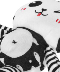 Κρεμαστό Ασπρόμαυρο Λούτρινο Γατάκι