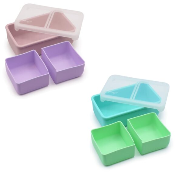Melii Silicone Bento - Bento Σιλικόνης 2 Θέσεων 700ml