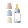 120ml – Μπιμπερό Γυάλινο με Θηλή Latex