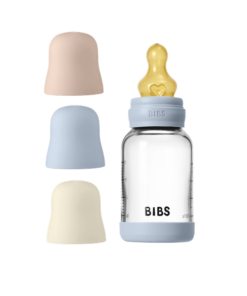 120ml – Μπιμπερό Γυάλινο με Θηλή Latex