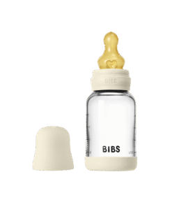 120ml – Μπιμπερό Γυάλινο με Θηλή Latex